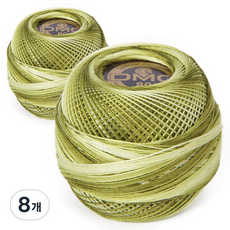 DMC 19號線 80編織刺繡蕾絲線, 94號, 8個