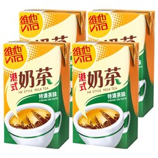 維他 港式奶茶 特濃茶味 飲品, 250ml, 4入