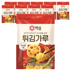백설 튀김가루, 1kg, 10개