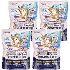 Cat Glory 驕傲貓 18週以上貓犬共享 生肉凍乾主食餐, 鯊魚, 100g, 4包