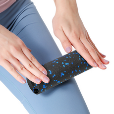 Comfinit EPP 迷你泡棉滾筒, 藍黑色, 1個