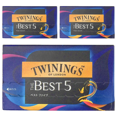 TWININGS 唐寧茶 Best 5 特選紅茶, 2.1g, 20個, 3盒