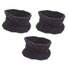 INCONTRO 超細纖維修身圍脖 3件組, 灰色