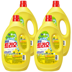 Trio 洗碗精, 檸檬/青檸, 2kg, 4瓶