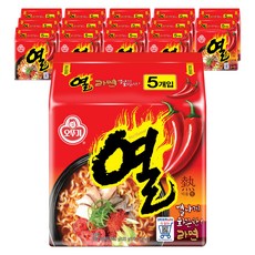 오뚜기 열라면 120g, 75개