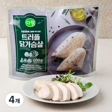 다향 트러플 닭가슴살, 600g, 1개입, 4개
