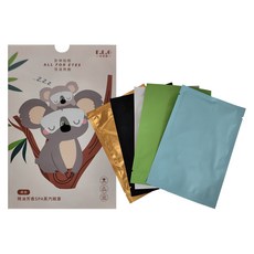 E.L.G 依洛嘉 精油芳香SPA蒸氣眼罩 (綜合) 5個/盒, 艾草/薰衣草/洋甘菊/玫瑰香味, 棉質不織布, 5個裝, 1組