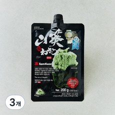 삼광 999 생와사비, 200g, 3개