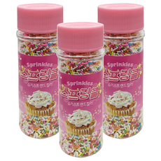 브레드가든 스프링클 슈거스트랜드칼라, 55g, 3개