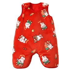 愛北鼻 無痕背心法蘭絨睡袋 柔軟舒適 保暖透氣