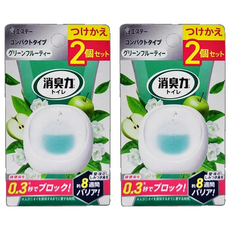 ST 雞仔牌 消臭力 強效持久型浴廁除臭劑補充包 青蘋果香, 12ml, 2盒