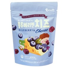 Yomit 韓爸田園日記 餅乾, 藍莓起司, 16g, 1包