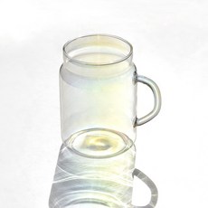 PRELUDE 極光耐熱玻璃馬克杯 AGM02, 透明, 2個