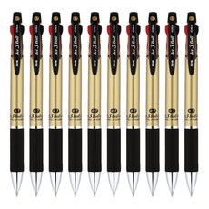 JAVAPEN Jet 3色 M 多色筆 0.7mm, 香檳金, 10個