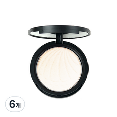 애리조 쉬머 파우더 팩트 하이라이터 10g, No1 화이트, 6개