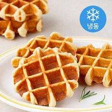 설탕없는과자공장 산소 와플 (냉동), 50g, 5개