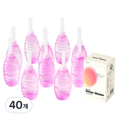 캄스킨 이너워터 일회용 질세정기, 110ml, 40개