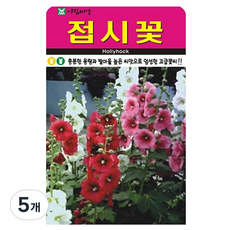 아람종묘 접시꽃 씨앗, 5개