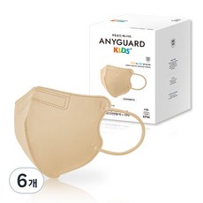 Anyguard 鳥嘴時尚彩色口罩小號 KF94, 30片, 6盒, 奶油米