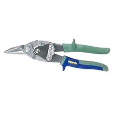 IRWIN 握手牌 右彎鐵皮剪 10吋, IW-10504310N, 1個