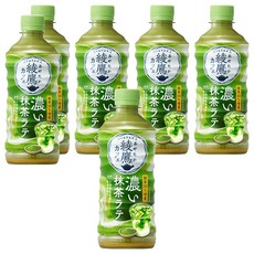 綾鷹 香濃抹茶拿鐵, 6個, 440ml