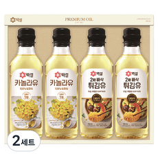 CJ BEKSUL 白雪 頂級23號油品禮盒 + 提袋, 2套, 0.5l