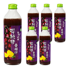 TAIWAN SWEET FARM 台灣好田 櫻桃橙香檬汁, 300ml, 6瓶