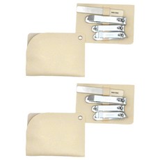 指甲剪4件套, C款 銀色, 2組