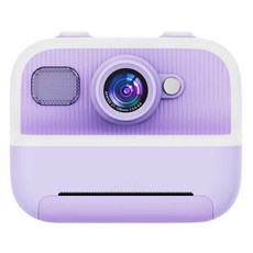 兒童拍立得相機 附57 x 30cm 熱敏紙10卷 YT-M8 10 x 8.5 x 5.3cm 紫色 200g, 1個