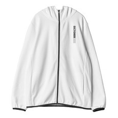 Montimon 男款 OCTOBER 印花線條連帽拉鍊外套