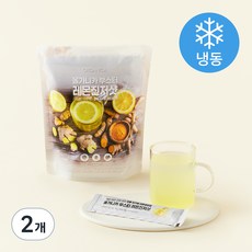 올가니카 부스터 비가열 레몬진저샷 주스 15개입 (냉동), 270g, 2개