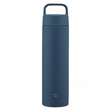 ZOJIRUSHI 象印 不鏽鋼一體式中栓吊環真空保溫杯, 藏青色, 650ml, 1個