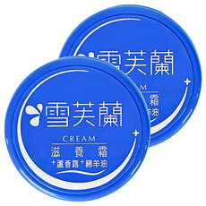 雪芙蘭 滋養霜，含蘆薈露+綿羊油, 120g, 2罐