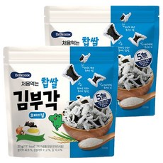 BEBECOOK 寶膳 糯米海苔酥, 20g, 原味, 2包