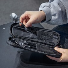 카즈미 필드 프리미엄 커틀러리 2인 세트, 블랙, 1세트