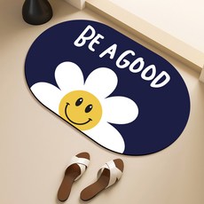 비욘드리빙 스마일&데이지 빨아쓰는 규조토 발매트, 데이지 BE A GOOD