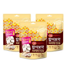 하림펫푸드밥이보약 강아지 피부탱탱 건강볼, 현미, 38g, 3개