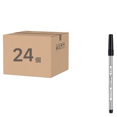 Lineplus 簽名簽字筆, 黑色, 24個