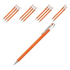 Pentel 飛龍文具 Mattehop 中性墨水筆 1.0mm, 橘色, 12個