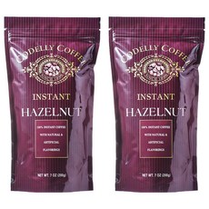 榛果風味即溶咖啡, 1包, 2包, 200g