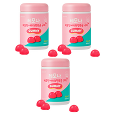 LEMONA 萊蒙娜 生物素B群軟糖, 60錠, 3個
