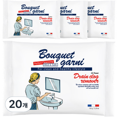 부케가르니 오투 파워 배수구 클리너, 150g, 20개