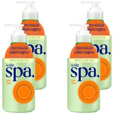 케라시스 두피스파 컨디셔너 캄 그린향, 500ml, 4개