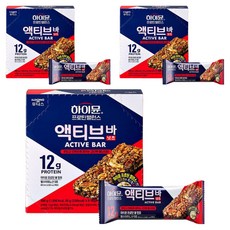 일동후디스 하이뮨 프로틴밸런스 액티브 바 넛츠 6p, 300g, 3개
