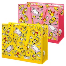 POPO FANCY 快樂圖案防水帆布袋, 隨機出貨