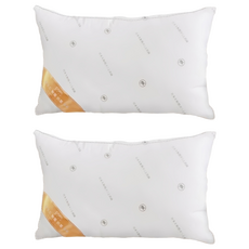 夢之語 日本大和防蟎抗菌獨立筒枕QQ枕 台灣製造, 2個