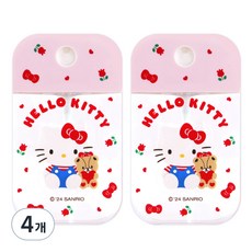 三麗鷗口袋噴霧瓶 50ml, 4個, Hello Kitty