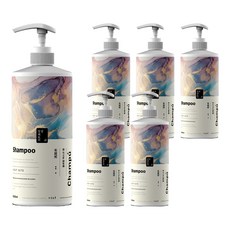 일상팩토리 네이쳐 프리미엄 퍼퓸 샴푸 플로랄 머스크향, 6개, 1L