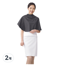 壓花燙髮圍巾 小