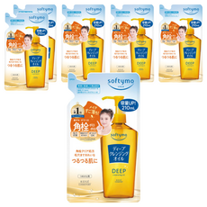 KOSE 高絲 SOFTYMO 絲芙蒂 深層潔顏卸粧油補充包 210ml*6包